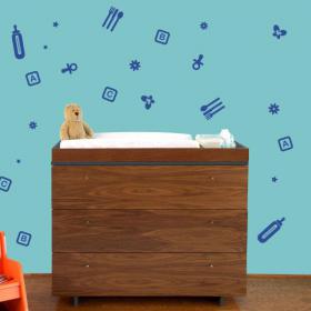 Vinilo Decorativo Kit Beb&eacute;