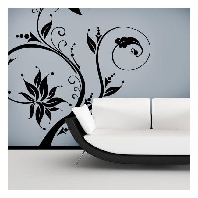 Vinilo decorativo Floral Brexia