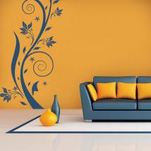 Vinilo Decorativo Flores Vertical