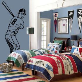 Vinilo Decorativo Jugador B&eacute;isbol