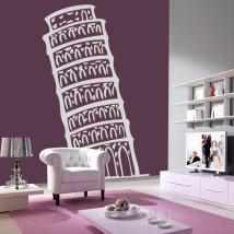 Vinilo Decorativo Torre de Pisa