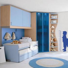 Vinilo Decorativo Medidor Estatura Niño