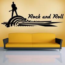 Vinilo Decorativo Rock and Roll I