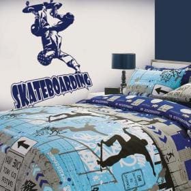 Vinilo Decorativo Skateboarding