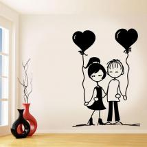Vinilo Decorativo Enamorados