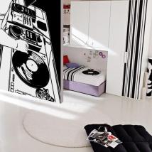 Vinilo Decorativo Estudio DJ