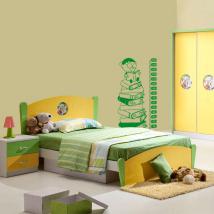 Decoración Paredes Medidor Altura Niños
