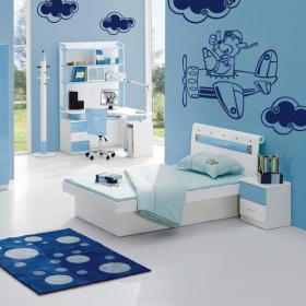 Decoraci&oacute;n Paredes Avi&oacute;n Infantil
