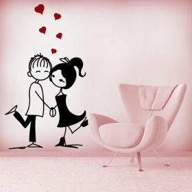 Pegatinas Paredes Enamorados