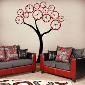 Decorar Paredes &Aacute;rbol Relojes