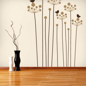 Vinilo Decorativo Naturaleza Floral