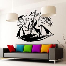 Vinilos Decorativos Picasso Jazz