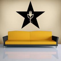Vinilos Decorativos Estrella Musical