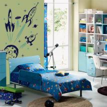 Vinilos Decorativos Infantiles Naves Espaciales