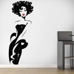 Vinilos Decorativos Paredes Mujer Deluxe