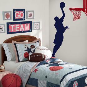 Vinilos Decorativos Paredes Basketball