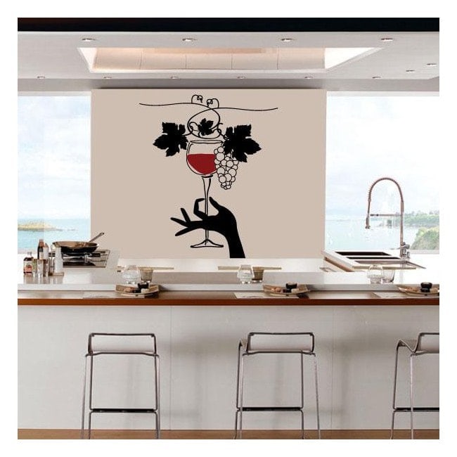 Decoración cocina con vinilo