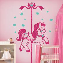 Vinilos Decorativos Infantiles Caballo Retro