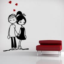 Vinilos Decorativos Románticos Enamorados