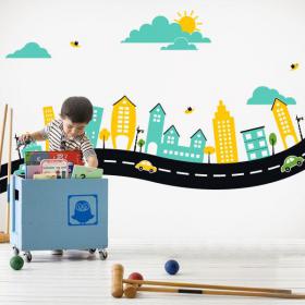 Vinilos Decorativos Ciudad Infantil