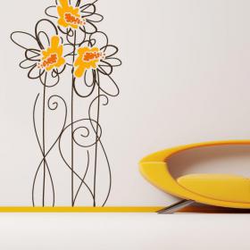Vinilos Naturaleza Arte Floral