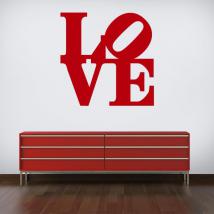 Vinilos Decorativos Love Robert Indiana