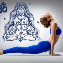 Vinilos Decorativos Relajación Meditación Yoga