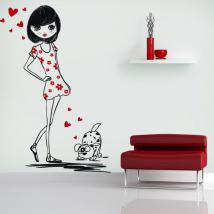 Vinilos Decorativos Adoro a Mi Perro