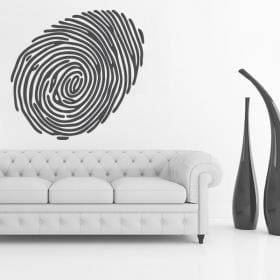 Vinilo Decorativo Huella
