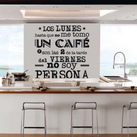 Vinilos Textos El Café del Lunes