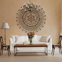 Vinilos Decorativos Rosetón Hindú