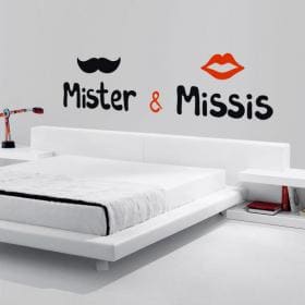 Vinilos Decorativos Mister & Missis