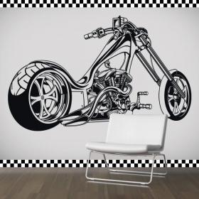 Vinilos Adhesivos y Pegatinas Moto Chopper