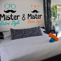 Vinilos Decorativos Pegatinas Gay Mister and Mister