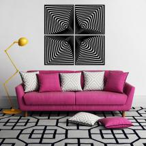Vinilo Decorativo Adhesivo Efecto Óptico