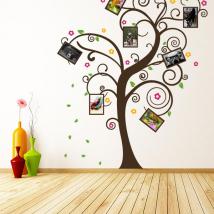Vinilos Decorativos Árbol Fotos Genealógico