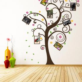 Vinilos Decorativos Árbol Fotos Genealógico