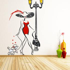 Vinilos Decorativos Mujer Glamour
