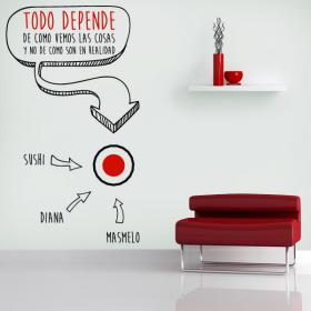 Vinilos Decorativos Frases Motivaci&oacute;n Carl Jung