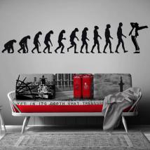 Vinilo Decorativo Evolución Jackson