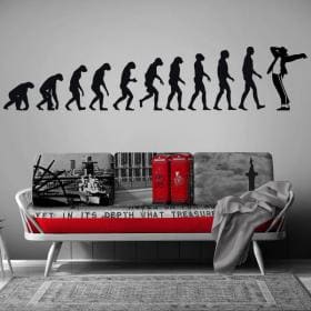 Vinilo Decorativo Evoluci&oacute;n Jackson