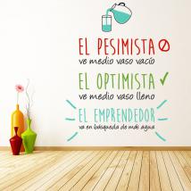 Vinilo Decorativo Frase Motivación