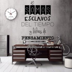 Vinilo Decorativo Somos Libres De Pensamiento