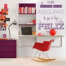 Vinilo Decorativo Adhesivo Frase Paulo Coelho