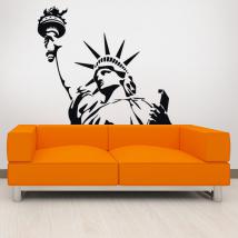 Vinilos Decorativos Estatua De La Libertad
