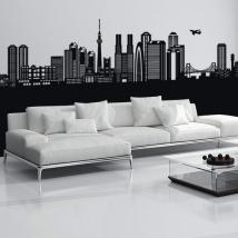 Vinilo Decorativo Skyline Tokio