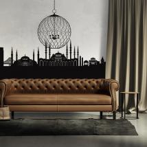 Vinilo Decorativo Skyline Istanbul