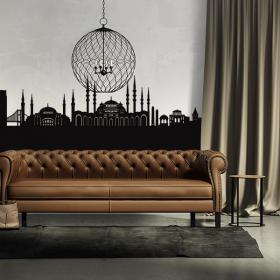 Vinilo Decorativo Skyline Istanbul