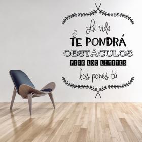 Decorar Paredes Frases De La Vida