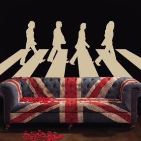 Vinilo Decorativo The Beatles Abbey Road